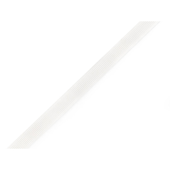 Pruženka s rypsovým vzorem / ramínková šíře 10 mm - Černá (18 Metry) Pruženka s rypsovým vzorem / ramínková šíře 10 mm - Černá (18 Metry)