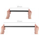 Swimwear raw elastic, width 20 mm - Black (20 Meters)