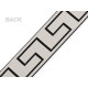 Banda elastica moale, 40 mm - Negru (20 Metri)