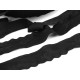 Wäsche-/einfassgummi fein, verziert, breite 25 mm - Schwarz (1 Meter) Wäsche-/einfassgummi fein, verziert, breite 25 mm - Schwarz (1 Meter)