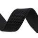 Suspender / belt elastic, extra strong, width 40 mm - Black (25 Meters) Suspender / belt elastic, extra strong, width 40 mm - Black (25 Meters)