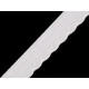 Wäsche-/einfassgummi fein, verziert, breite 25 mm - Off white (1 Meter) Wäsche-/einfassgummi fein, verziert, breite 25 mm - Off white (1 Meter)