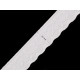 Wäsche-/einfassgummi fein, verziert, breite 25 mm - Off white (1 Meter) Wäsche-/einfassgummi fein, verziert, breite 25 mm - Off white (1 Meter)