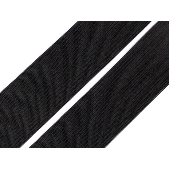 Woven elastic, width 30 mm - White (40 Meters)