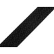 Suspender / belt elastic, extra strong, width 25 mm - Black (1 Meter) Suspender / belt elastic, extra strong, width 25 mm - Black (1 Meter)
