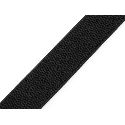 Elastic, width 30 mm - Black (1 Meter)
