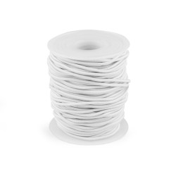Kulatá pruženka ø2 mm - Bílá (200 Metry)
