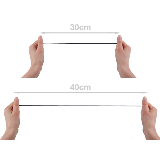 Kulatá pruženka ø3 mm - Modrá tmavá (200 Metry)