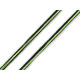 Round elastic band ø2.5 mm resembling a zipper - White (100 Meters) Round elastic band ø2.5 mm resembling a zipper - White (100 Meters)
