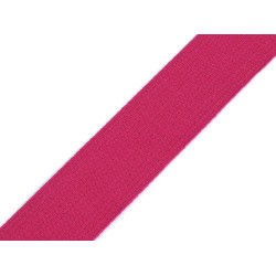 Taśma bawełniana szerokość 30mm wyrób czeski - Różowy (25 Metry)
