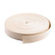 Cotton webbing width 20 mm - Ecru light (75 Meters)