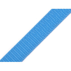 Gurtband aus polypropylen, breite 25 mm - Blau kräftig (100 Meter)