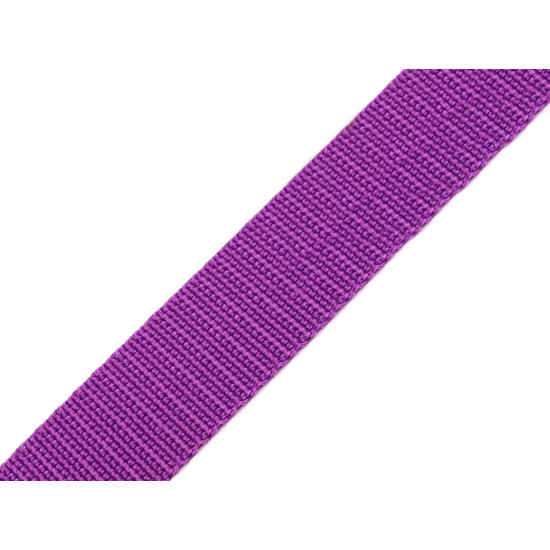 Taśma polipropylenowa szerokość 25 mm - Fioletowy (100 Metry) Taśma polipropylenowa szerokość 25 mm - Fioletowy (100 Metry)