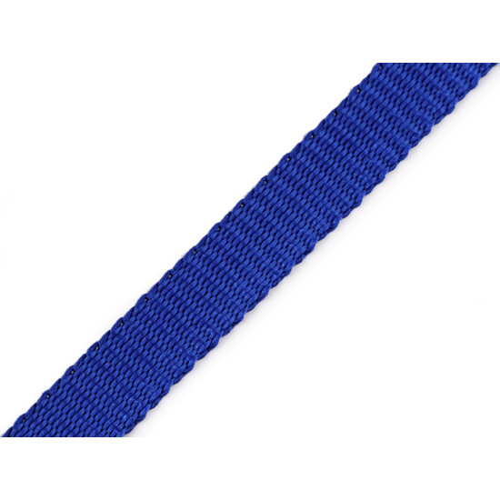 Polypropylene webbing / strap, width 10 mm - Blue dark (25 Meters) Polypropylene webbing / strap, width 10 mm - Blue dark (25 Meters)