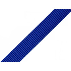 Polypropylene webbing / strap, width 15 mm - King blue (100 Meters)