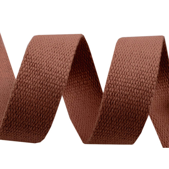 Taśma bawełniana szerokość 30 mm - Czerwony (5 Metry) Taśma bawełniana szerokość 30 mm - Czerwony (5 Metry)