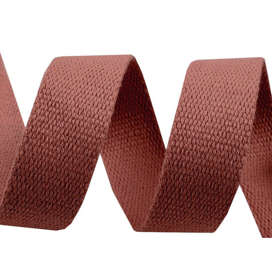 Taśma bawełniana szerokość 30 mm - Czerwony (5 Metry) Taśma bawełniana szerokość 30 mm - Czerwony (5 Metry)