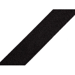 Taśma bawełniana szerokość 30 mm - Czarny (25 Metry)