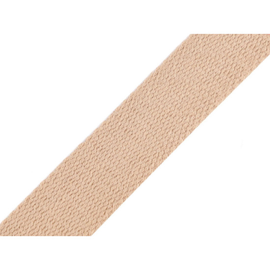 Taśma bawełniana szerokość 30 mm - Czerwony (5 Metry) Taśma bawełniana szerokość 30 mm - Czerwony (5 Metry)