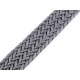 Braided webbing strap width 25 mm - Black (1 Meter) Braided webbing strap width 25 mm - Black (1 Meter)
