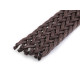 Braided webbing strap width 25 mm - Black (1 Meter) Braided webbing strap width 25 mm - Black (1 Meter)