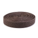 Braided webbing strap width 32 mm - Ecru light (1 Meter)