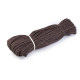 Braided webbing strap width 32 mm - Ecru light (1 Meter)