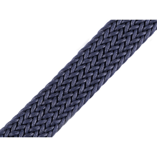 Braided webbing strap width 32 mm - Ecru light (1 Meter)