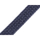 Braided webbing strap width 32 mm - Ecru light (1 Meter)
