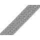 Braided webbing strap width 32 mm - Ecru light (1 Meter)