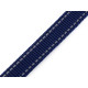Webbing width 20 mm with reflective thread - Blue dark (50 Meters) Webbing width 20 mm with reflective thread - Blue dark (50 Meters)