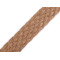 Braided jute webbing width 35 mm - Natural burlap (1 Meter)