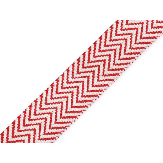 Taśma bawełniana obustronna szerokość 38 mm - Naturalny jasny (1 Metr) Taśma bawełniana obustronna szerokość 38 mm - Naturalny jasny (1 Metr)