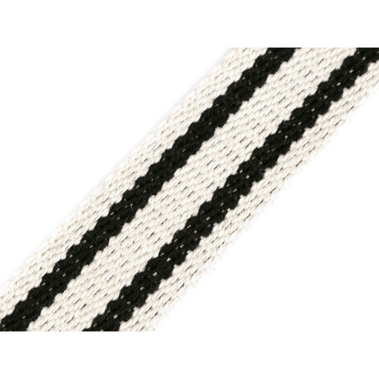 Taśma bawełniana dwustronna szerokość 38 mm - Naturalny jasny (1 Metr) Taśma bawełniana dwustronna szerokość 38 mm - Naturalny jasny (1 Metr)