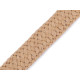 Braided webbing / straw tape for diy, width 30 mm - Natural brown (1 Meter) Braided webbing / straw tape for diy, width 30 mm - Natural brown (1 Meter)