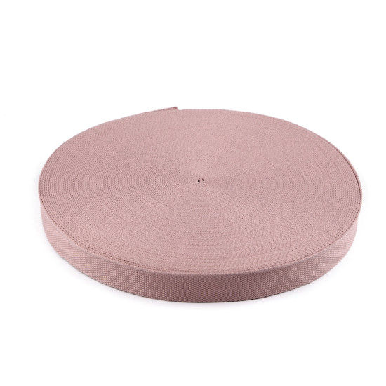 Taśma ba + pes szerokość 32 mm - Stary róż (1 Metr) Taśma ba + pes szerokość 32 mm - Stary róż (1 Metr)