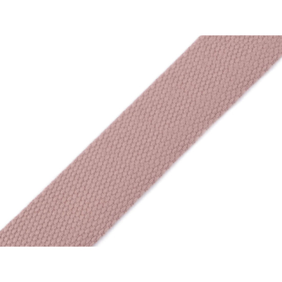Taśma ba + pes szerokość 32 mm - Stary róż (1 Metr) Taśma ba + pes szerokość 32 mm - Stary róż (1 Metr)
