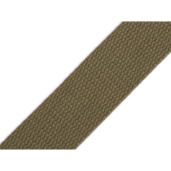 Taśma ba + pes szerokość 32 mm - Zielony khaki (45 Metry) Taśma ba + pes szerokość 32 mm - Zielony khaki (45 Metry)