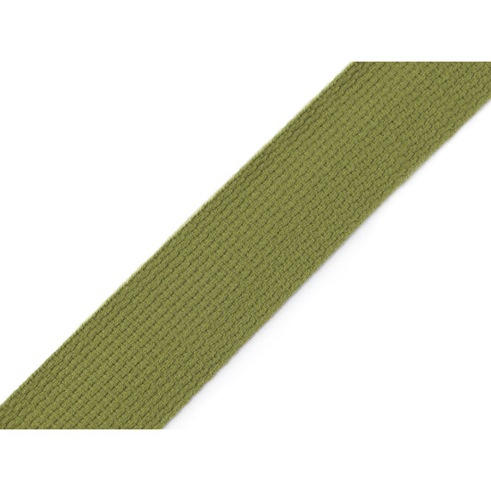 Taśma ba + pes szerokość 32 mm - Zielony khaki (45 Metry) Taśma ba + pes szerokość 32 mm - Zielony khaki (45 Metry)