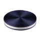 Glatter doppelseitiger gurt mit lurex breite 38 mm - Cognac-braun (1 Meter) Glatter doppelseitiger gurt mit lurex breite 38 mm - Cognac-braun (1 Meter)