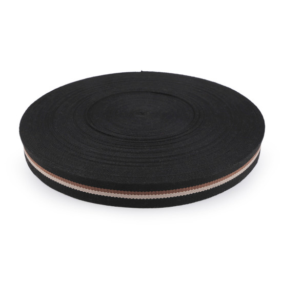 Double-sided webbing strap width 38 mm - Beige (1 Meter) Double-sided webbing strap width 38 mm - Beige (1 Meter)