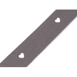 Chingă 38 mm - Gri neutral (1 Metru)