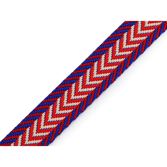 Cincha de mochila de doble cara, ancho 20 mm - Azul (1 Metro) Cincha de mochila de doble cara, ancho 20 mm - Azul (1 Metro)