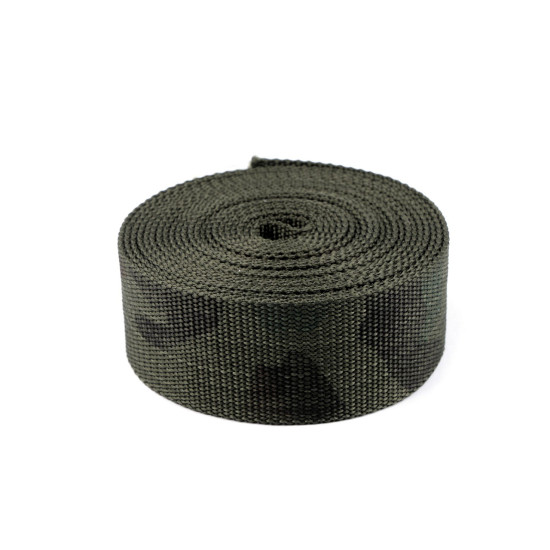 Taśma wzór maskujący szerokość 50 mm - Zielony (5 Metry) Taśma wzór maskujący szerokość 50 mm - Zielony (5 Metry)