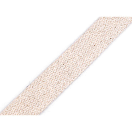 Taśma bawełniana szerokość 20 mm - Czerwony ciemn (25 Metry) Taśma bawełniana szerokość 20 mm - Czerwony ciemn (25 Metry)