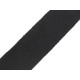 Cotton webbing strap width 40 mm - Black (1 Meter)