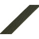Polypropylene webbing strap, pulling hole 20 mm - Black (1 Meter) Polypropylene webbing strap, pulling hole 20 mm - Black (1 Meter)