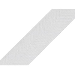Taśma dwustronna szerokość 50 mm z połyskiem - Off white (1 Metr)