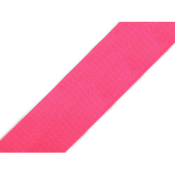 Taśma dwustronna szerokość 50 mm z połyskiem - Różowy neonowy (1 Metr)