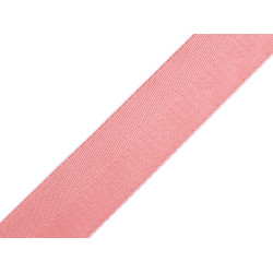 Taśma dwustronna szerokość 38 mm z połyskiem - Pudrowy (1 Metr)